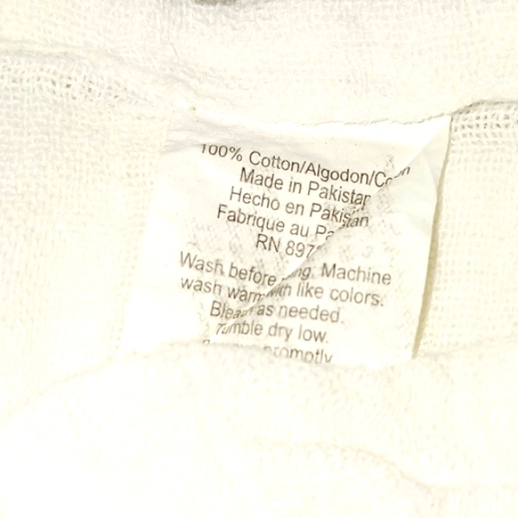 Snow White Old Fashioned Flour Sack Towels x3 33x38 inches ea - Picture 7 of 7